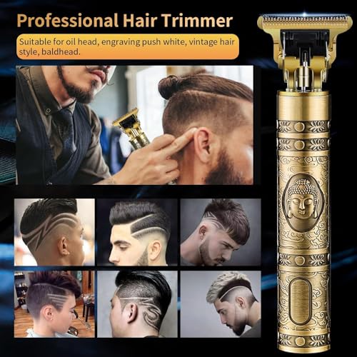 Image of Drumstone (𝐒𝐩𝐞𝐜𝐢𝐚𝐥 𝟏𝟓 𝐘𝐞𝐚𝐫𝐬 𝐖𝐚𝐫𝐫𝐚𝐧𝐭𝐲) Electric Shaver for Men - Cordless Hair & Beard Trimmer, Dual Function Grooming Kit with Stainless Steel Blades for Precise, Smooth,