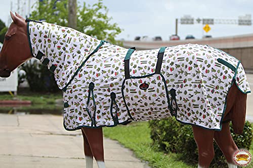 Hilason 66 Inches Horse Fly Sheet Ultra Violet Rays Protect Mesh Bug Mosquito Summer Spring | Fly Sheet | Horse Turnout Sheet | Fly Sheet For Horses | Bug And Mosquito Protection | Fly Sheet For Horse #TOP1