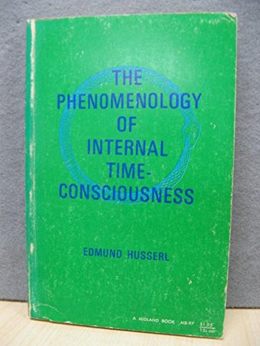 Amazon.com: The Phenomenology of Internal Time-Consciousness: Husserl ...