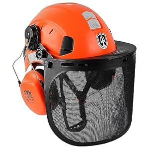 GREEN DEVIL Kettensägen-Schutzhelm 3-in-1 Forsthelmset