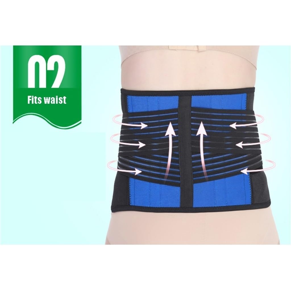 Supporto Lombare Regolabile Salute E Fitness for Uomo Donna Cintura di Supporto Lombare Traspirante Fissa Lombare (Size : XXL)