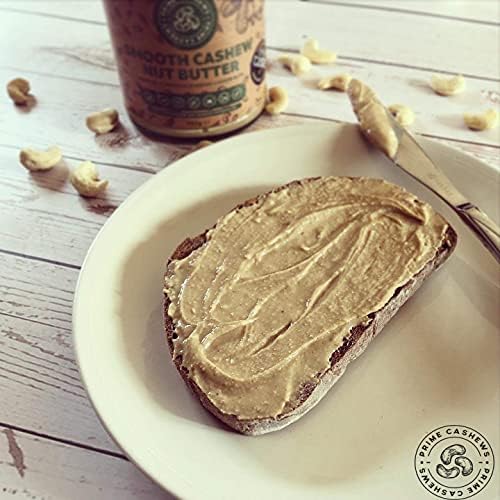 Prime Earth - Smooth Cashew Nut Butter - 1kg - Award Winning - Made with Premium Cashew Nuts - Free from Oil, Salt & Sugar - Vegan, Keto & Paleo Friendly - Produced in Small Batches - Made in The UK