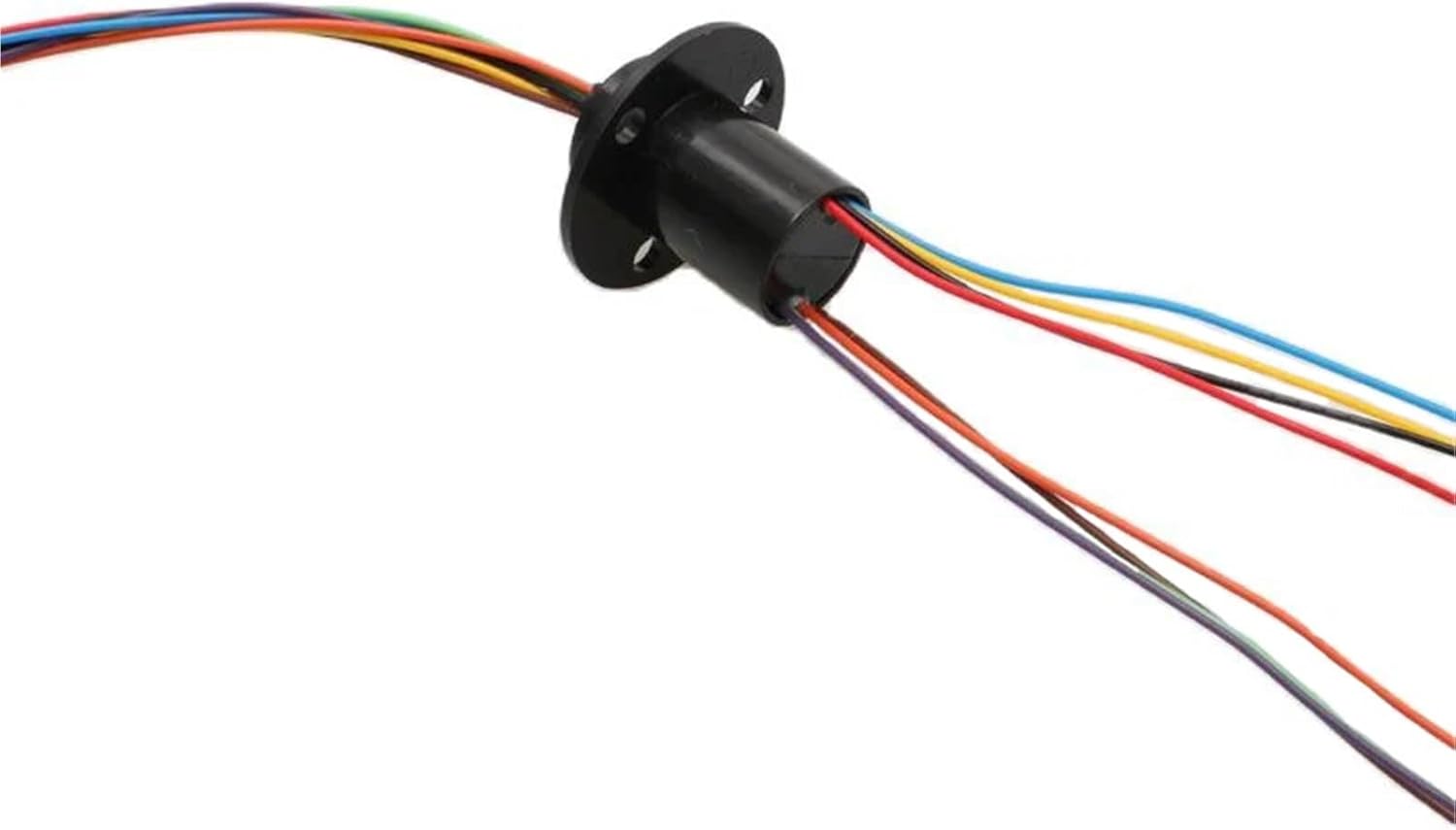 1PC 2/4/6/8/12/18/24/36 Channels Wires Slip Ring 1-2A Slipring 8.5/12.5/15.5/22mm Mini Rotary Conductiv Joint Connectors(Dia 12.5mm 8ch 2A)