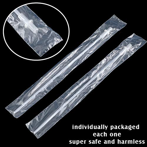 50 Pieces Disposable Artificial Insemination Rods Disposable Breeding Rod Tube Flexible Breeding Catheter Tube For Dog Goat Sheep Breed Rod Test (White,10.8 Inches) #TOP3