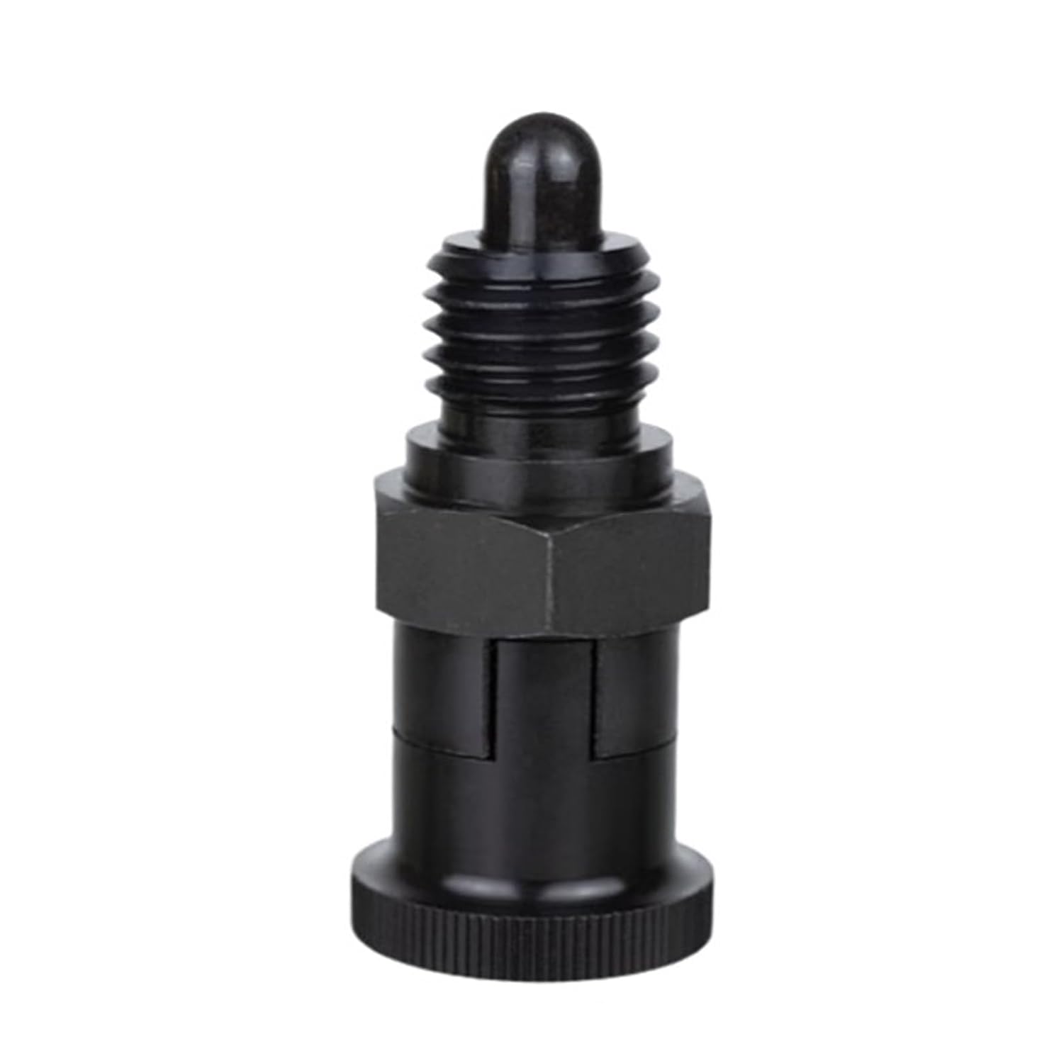 Plunger Pin, Indexing Plunger Fine Thread Self Locking High Precision Heavy Duty Positioning Pin,Indexing Plunger(M10)