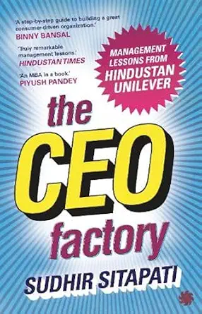 Cover of The CEO Factory : Management Lessons from Hindustan Unilever Paperback – 25 September 2020