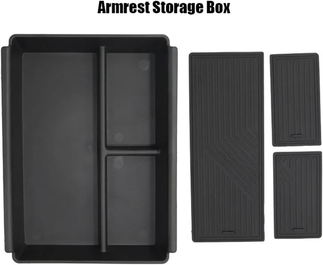 Compatible Zeekr 7X 2025 2026 Car Armrest Storage Box Central Dashboard Tray Interior Organizer Stowing Tidying Accessories(Central Storage Box)