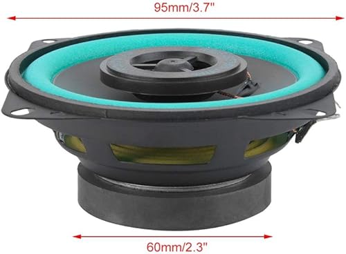 Miniatura 4 de Fydun Bocina de coche 4 pulgadas 100 W altavoz de coche Super Power altavoz música de la puerta del vehículo para altavoces de audio