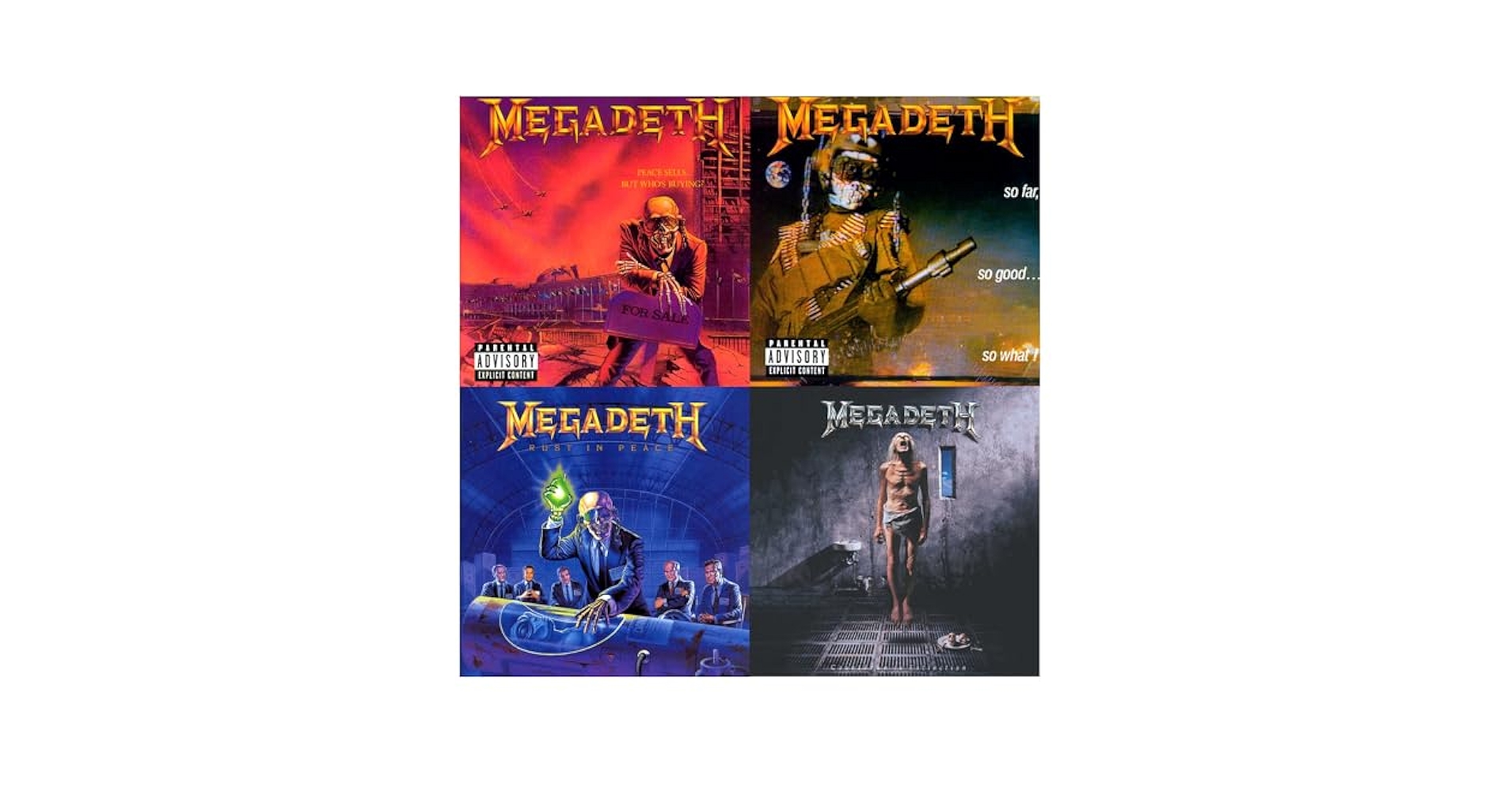 Megadeth - Peace Sells But Who's Buying? - So Far,So Good,So