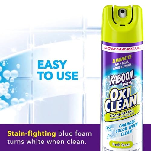 Arm & Hammer 57037-35270 Kaboom Foam-Tastic with OxiClean Fresh Scent, 19 oz (Pack of 8) - image 2