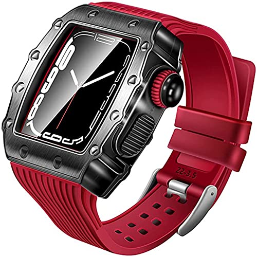 Kit de modification Apple Watch en métal boîtier alu bracelet agate - 2