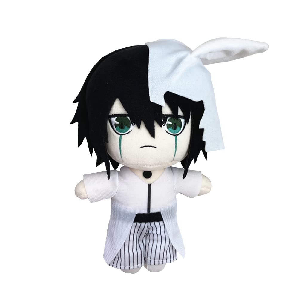Zhongkaihua Ulquiorra Cifer Plush Figure 20CM Plush Pillow Anime PP Cotton Cushion Soft Stuffed Furry Car Bag Home Decoration Pendant For Fans