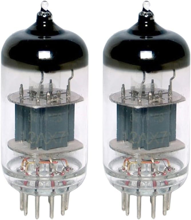 Gain Matched Pair (2) Svetlana 12AX7 ECC83 [Winged =C= SED Reissue] Vacuum Tubes