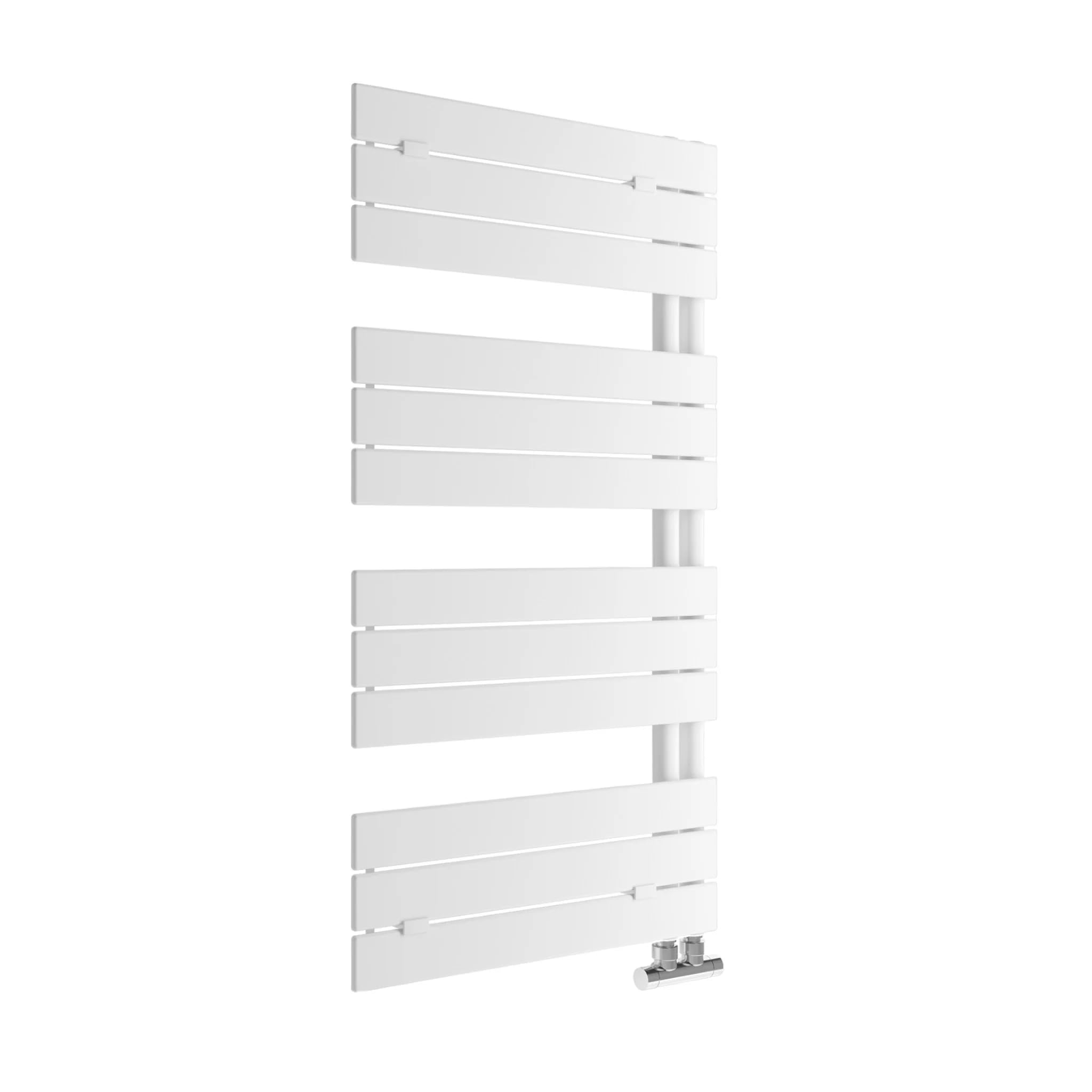 Sanotechnik Designheizkörper Arezzo, weiß, 1200 x 600 mm BadHeizkörper Handtuchtrockner Bad-Heizkörper Handtuchheizkörper Handtuchwärmer