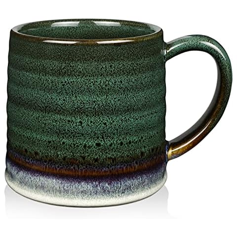 SECELES Tazas de café de cerámica hechas a mano Cover