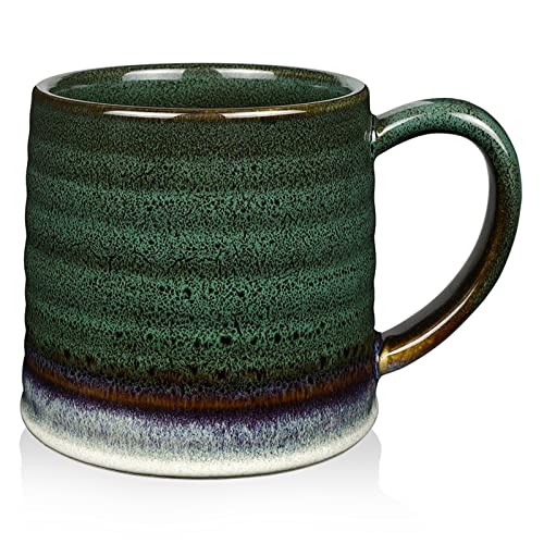 RELEDESA 18 Oz Large Ceramic Coffee Mug, 500ml Big...