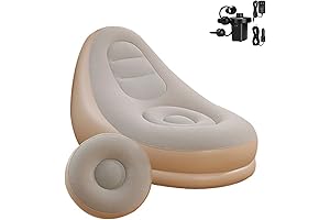 Inflatable Deck Chair, Convenient Relaxing Accessory for Your Home or Outdoor Adventures