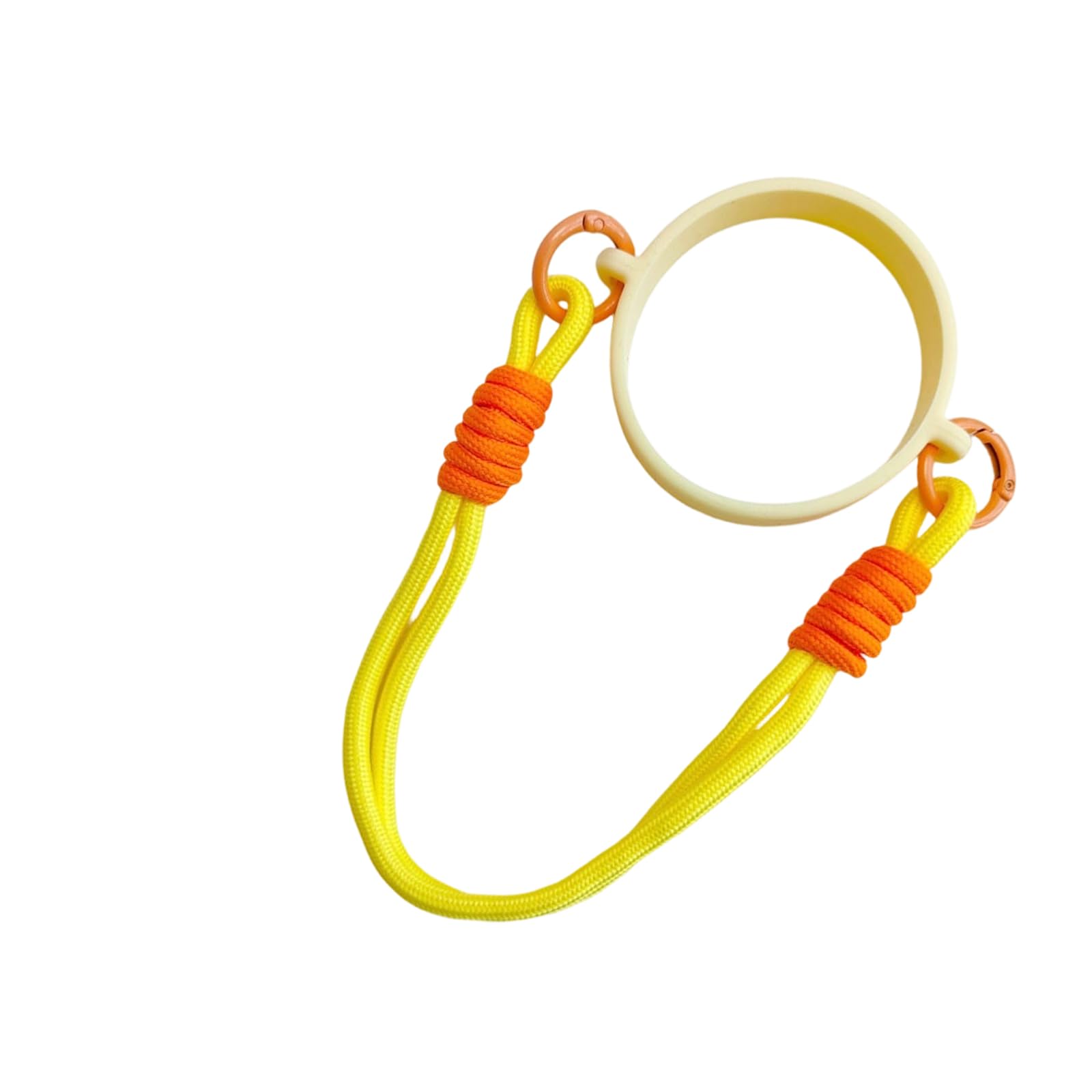 HZBB Portable Silicone Drink Carriers Handle Practical Water Bottle Shoulder Strap for Outdoor Activity Daily Use Silicone Cup Sleeve with Strap