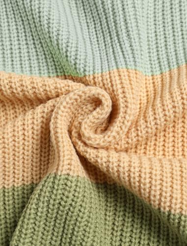 Image of ZAFUL Sweaters for Women Off Shoulder Knit Sweater with Long Sleeve Loose Pullover Jumper Tops