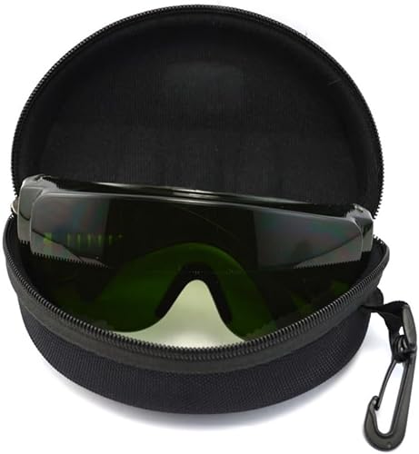 Miniatura 6 de Gafas de seguridad para hombres, gafas de seguridad con filtro de luz para protección ocular, gafas protectoras industriales con estuche para