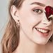 Bamoer Mona Lisa Multicolored Swarovski Elements Crystal Fashion Bridal Jewelry Sets Necklace and Earrings and Bracelet and Ring for Women Girls (Only Earring)-Ideal Valentine’s Day Gift