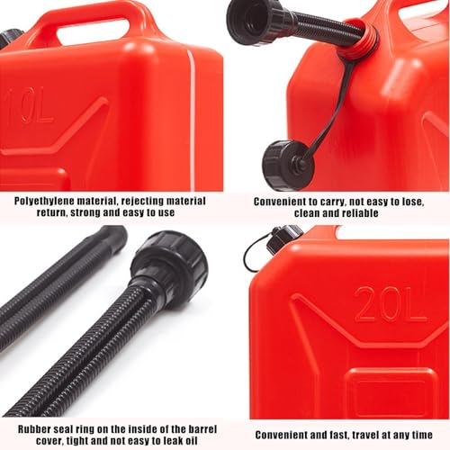 Tanque de Almacenamiento de Gasolina de 20L para Evitar Quedarse sin Combustible 6