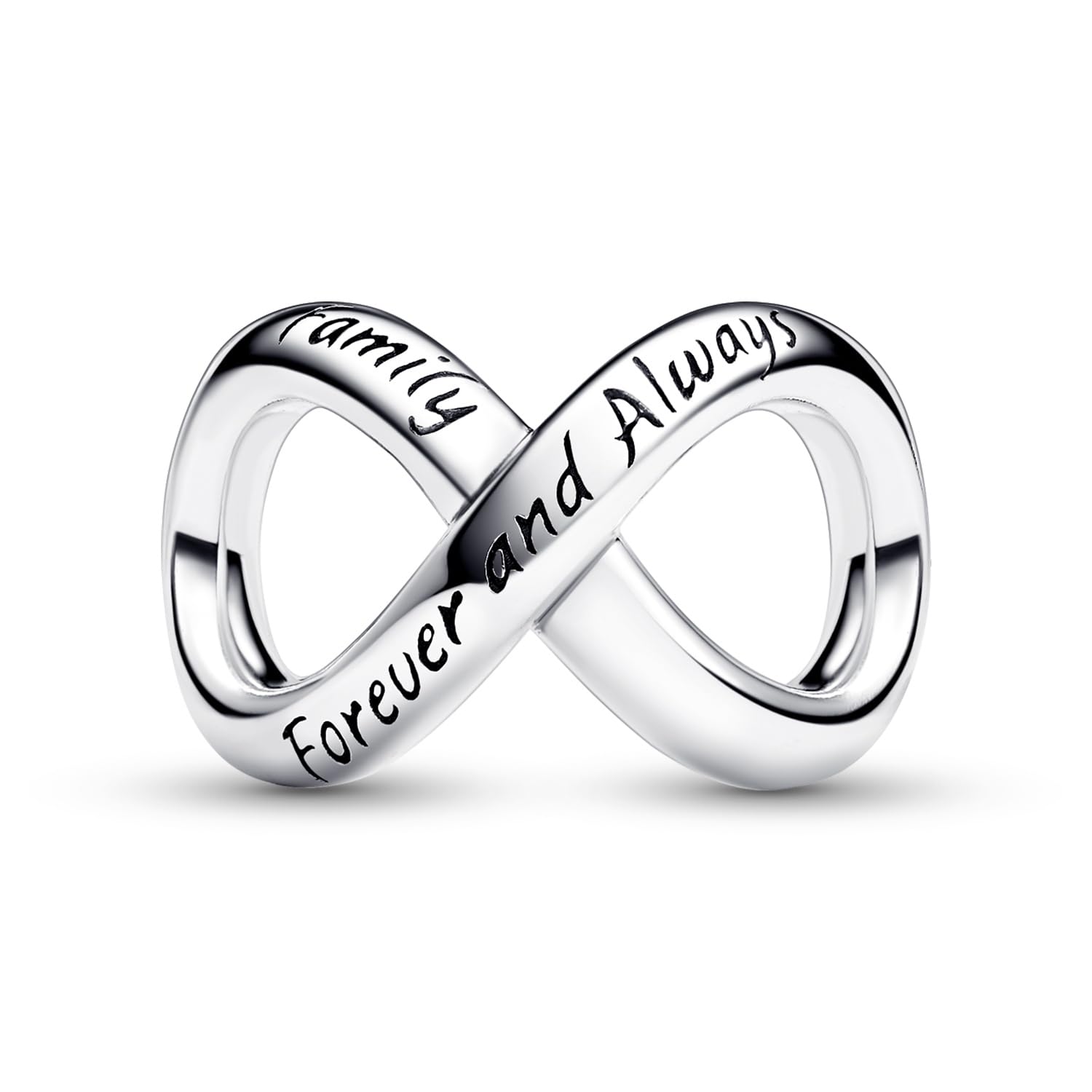 PANDORA Damenarmband Bundle Für Immer & Ewig Unendlichkeit Silber 68309 | Schmuck-Set aus 925 Sterlingsilber mit Charm Ewigkeitssymbol und polierter Schlangenkette, modisches Starter-Set