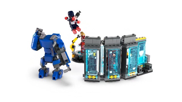 Amazon.co.jp: レゴ(LEGO) マーベル アイアンマン・ラボ：ホール・オブ