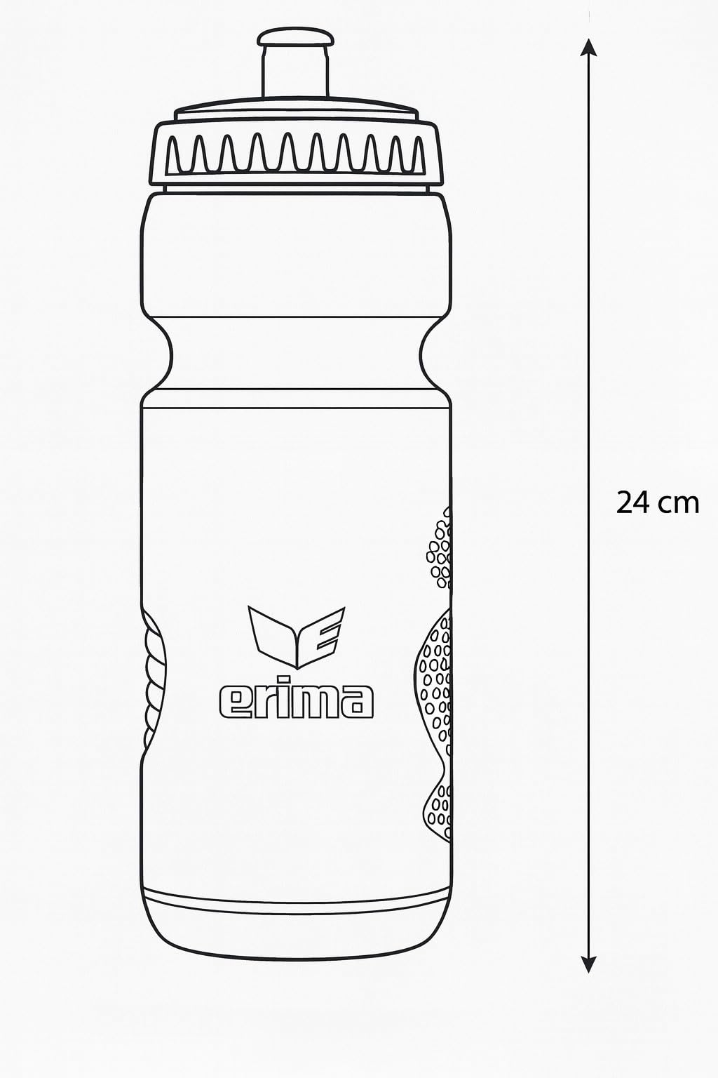 Erima unisex-dorosły Bidon Team (7242204),