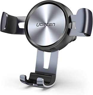 UGREEN Car Phone holder Car air Vent Gravity Linkage Car Cradle Auto Lock Mobile Phone Stand Car Mount for New iPhone 11/11 Pro/11 Pro Max, Samsung Galaxy, Huawei, all 4.7" to 6.5" Phone