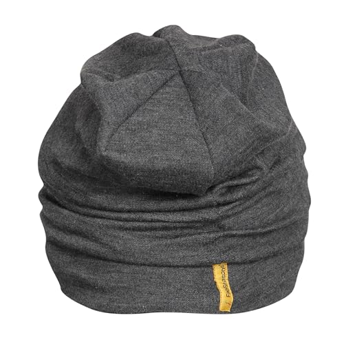 Image of FabSeasons Cotton Blend Slouchy Beanie and Skull Cap for Summer, Winter, Autumn & Spring Season, Can be Used as a Helmet Cap Too