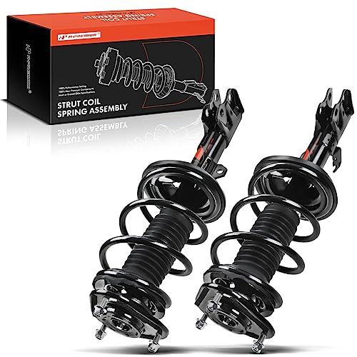 A-Premium Front Struts Compatible with Toyota [1.8L] Corolla 2009-2013 Matrix 2011-2013 - 2x Replacement Suspension Complete Strut Assembly Shock with Coil Spring