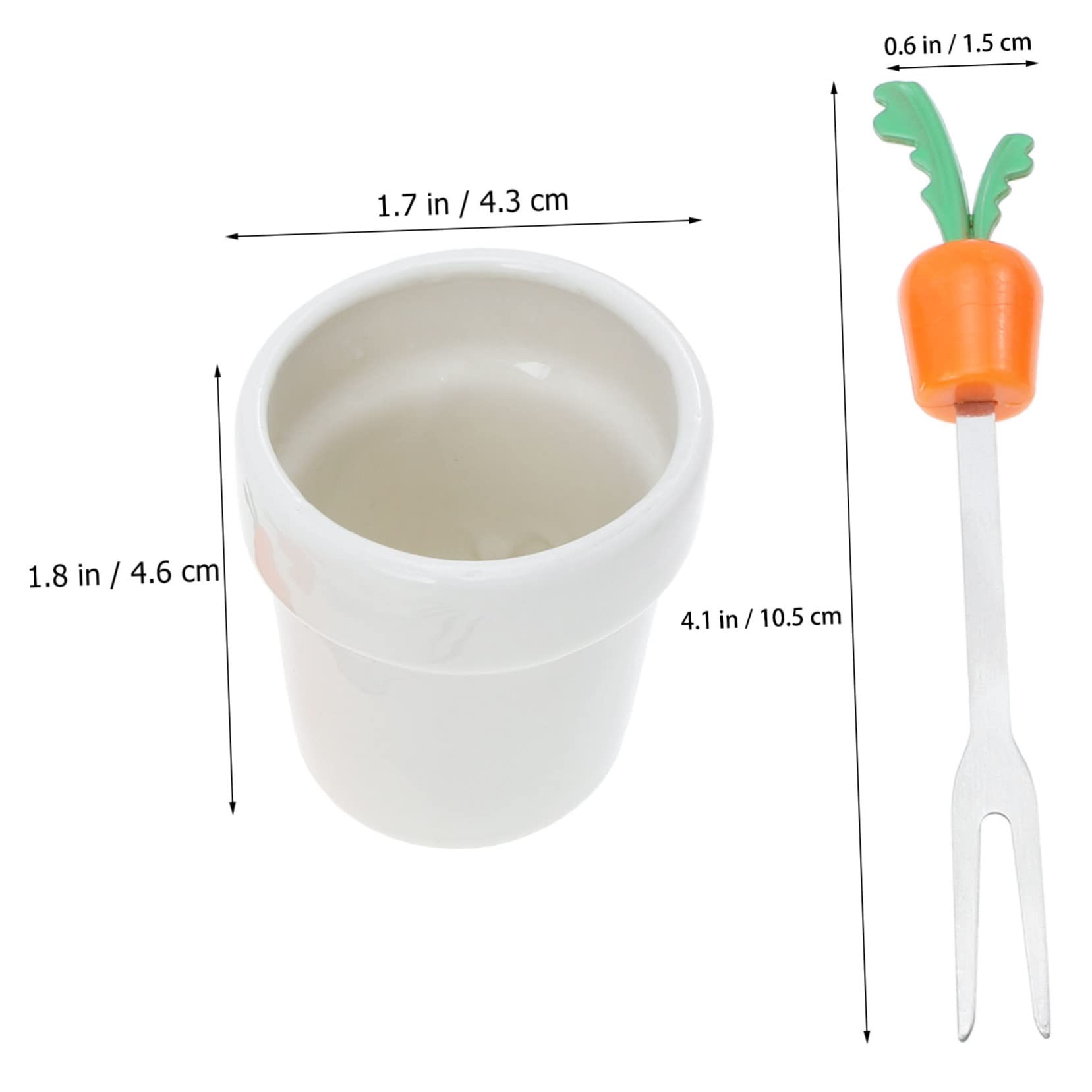 COLLBATH 1Set Fruit Forks Dessert Picks for Home Party and Appetizer Food Sticks for Fruit Cake and Charcuterie Elegant Tableware Kitchen Accessory