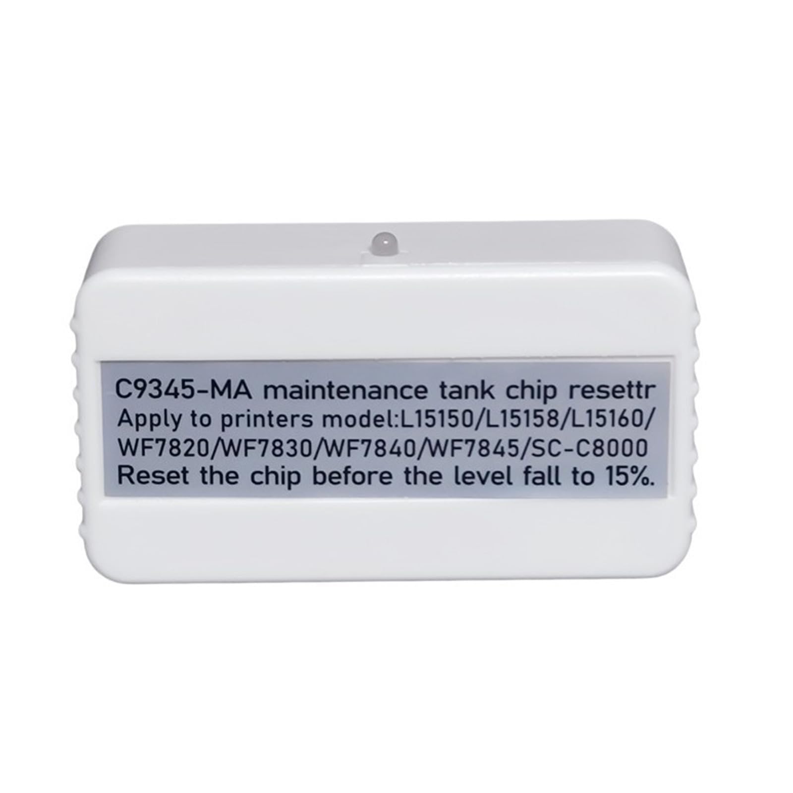Réinitialisateur de puce C9345 avec capteurs de précision pour réservoir WF7840