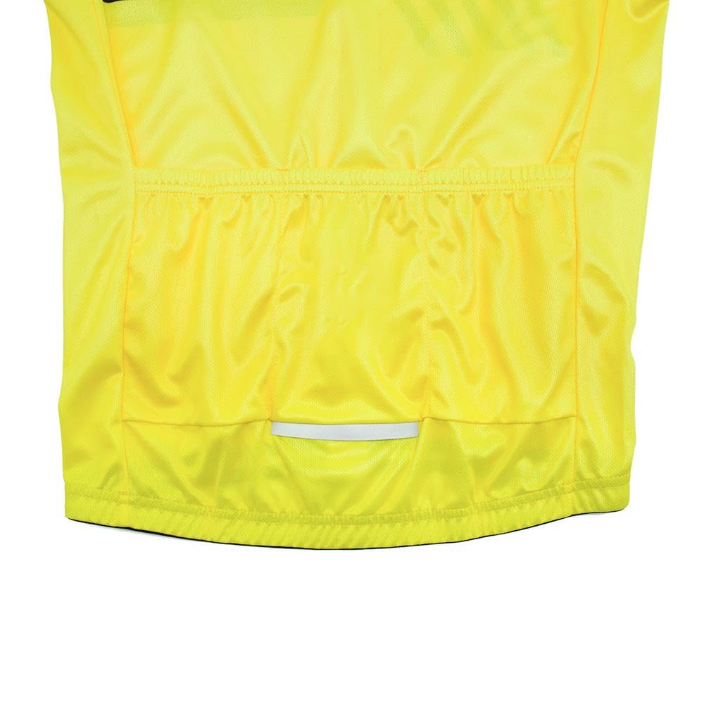 Moxilyn Maglia da Ciclismo da Uomo, Colore Nero, in Poliestere