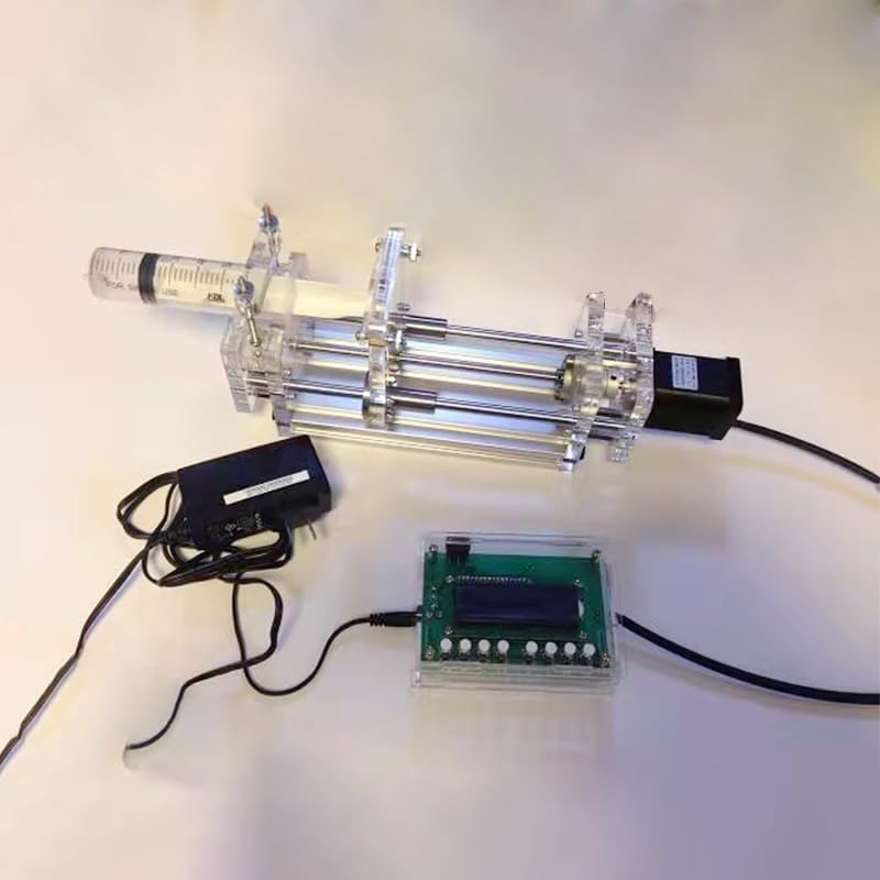 Desktop Injection Pump Syringe Propeller Laboratory Micro Pump Glue Dispenser 1ml~150ml 110V-220V(with Control)