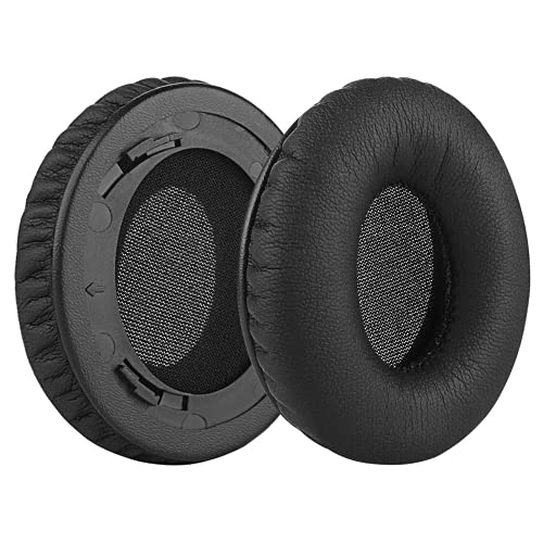 Solo 1 Replacement Earpads Ear Pad Cushion Cover Compatible with Monster Beats by Dr.Dre Solo 1.0 Solo HD Wired On-Ear Headphones (Black)