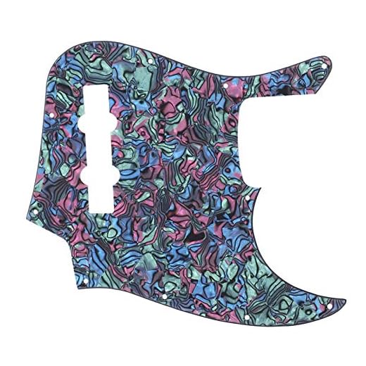 Guarda palheta de guitarra baixo, conveniente e robusta proteção portátil, para contrabaixo