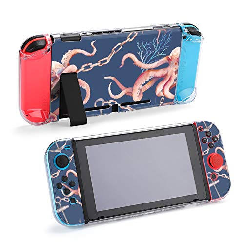 image for HXJIULI Anchor, Chain And Coral on Blue BackgroundNintendo Switch Prot