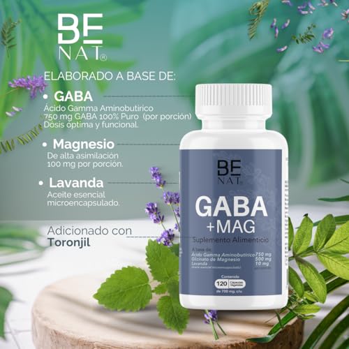 Vitamínicos, gaba precio Marca BE NAT (3)