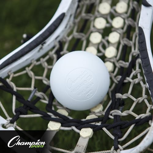 image for Champion Sports Colored Lacrosse Balls: White Official Size Sporting G
