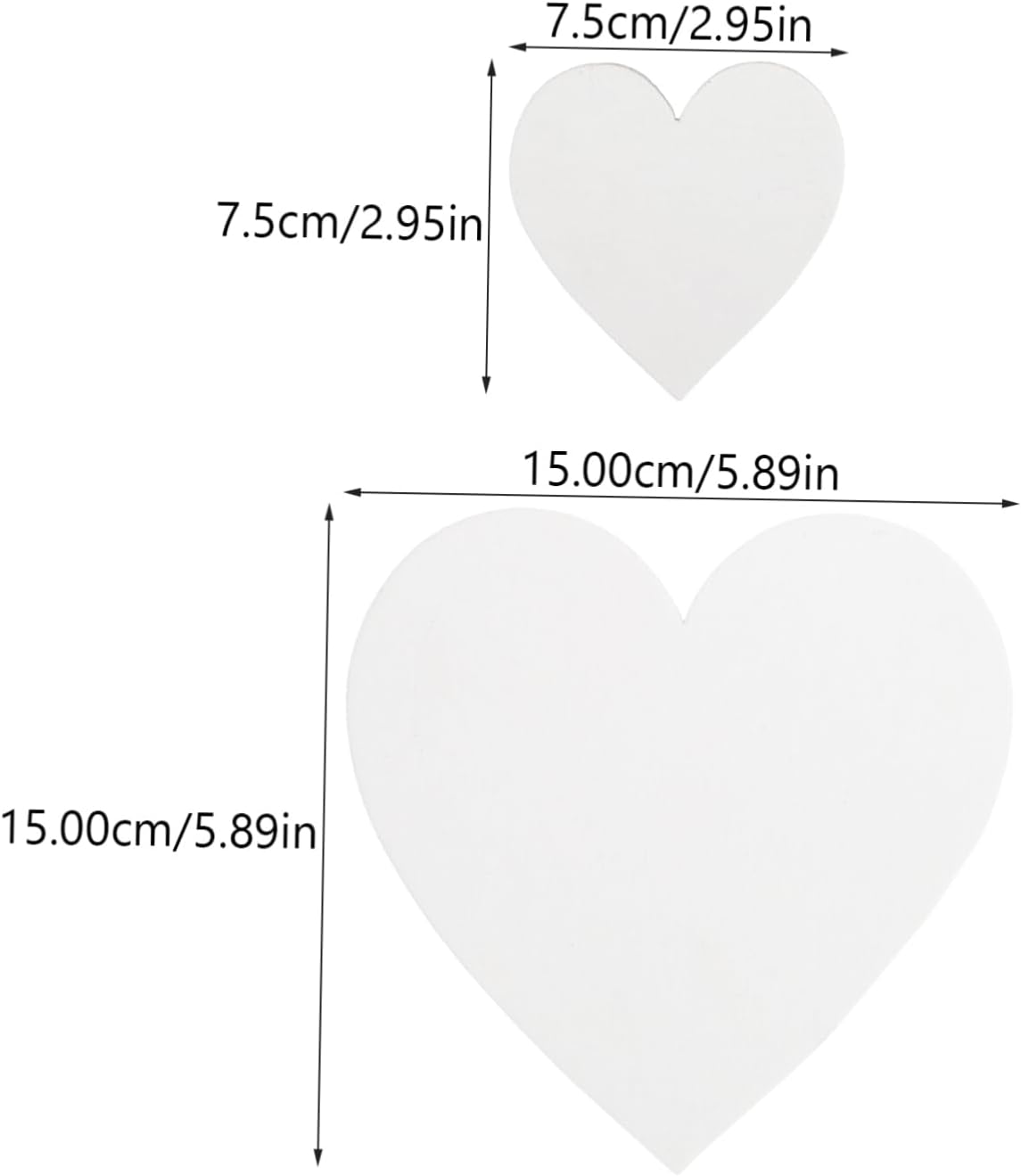 Holibanna 6pcs Artist Drawing Boards Blank Painting Board Oil Painting Canvas Art Blank Drawing Panel