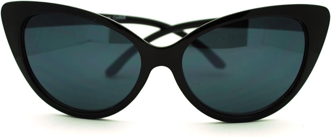 50's Women's OG Classic Cat Eye Sunglasses - Black