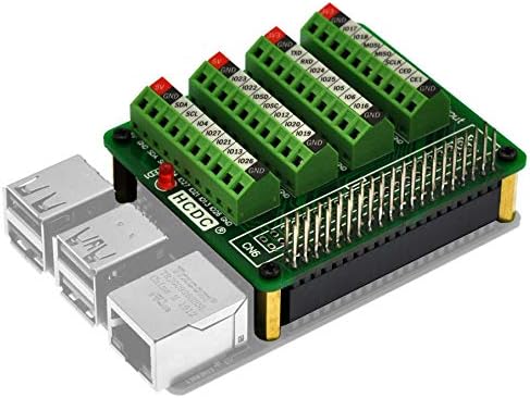 RPi GPIO Terminal Block Breakout Board HAT, for Raspberry Pi