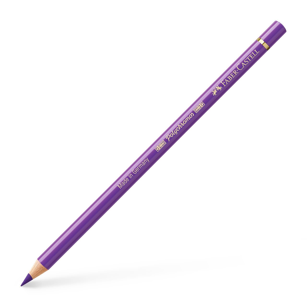 Faber-Castell Art & Graphic Polychromos Colour Pencil, (138), Violet, for Art, Craft, Drawing, Sketching, Home, School, University, Colouring
