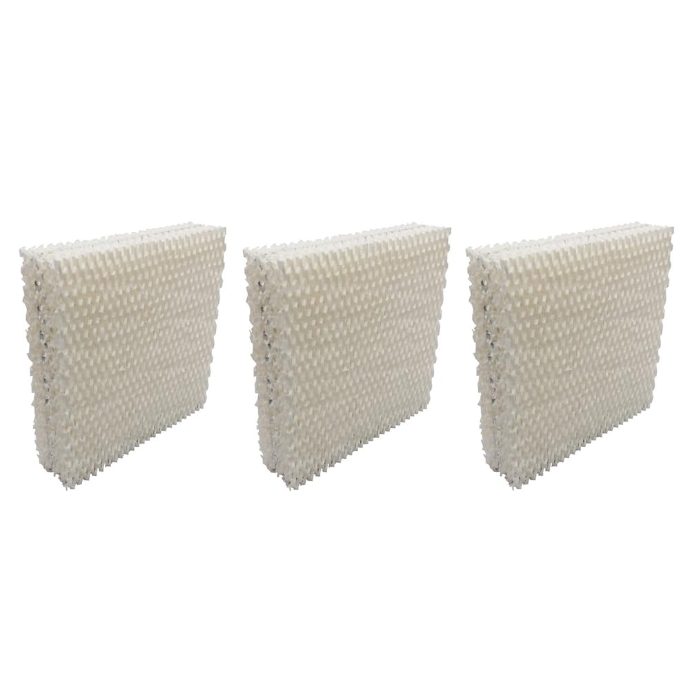 GULUANT 3 Pack Replacement Humidifier Filter Wick for Duracraft DH799 DH800 DH801 DH812 DH840 Models (7-5/8” Length x 7-1/2” Width x 1-1/16” Thickness)