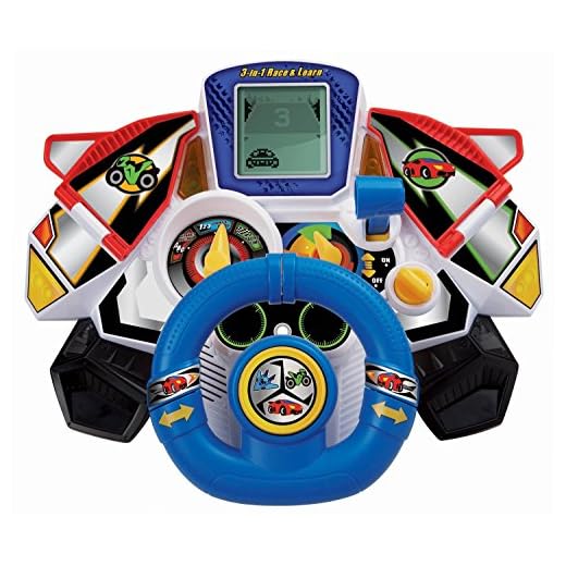 VTech 3-in-1 Race and Learn,Blue