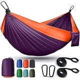 Hamaca de camping ligera y portátil, senderismo