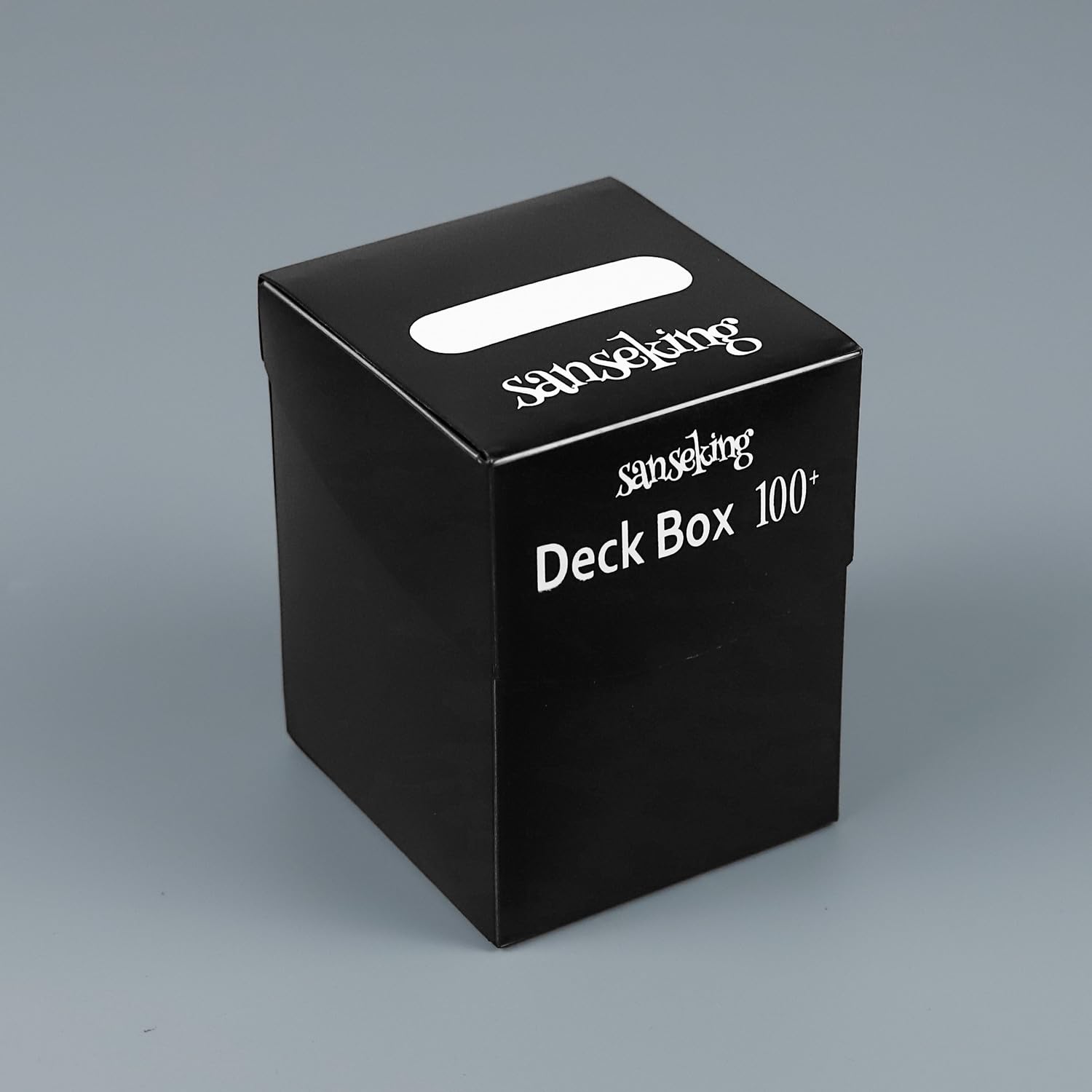 Sanseking PP Card Deck Box (Black) 100+ Cards Storage Box for Standard Trading Cards-image-33