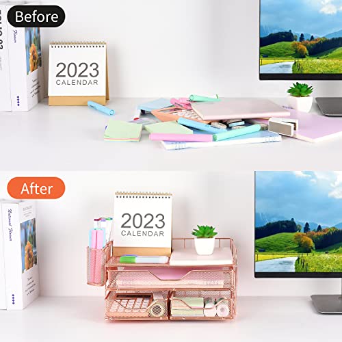 image for gianotter 3 Tier Desk Drawer Organizer, Office Desk Organizers and Acc